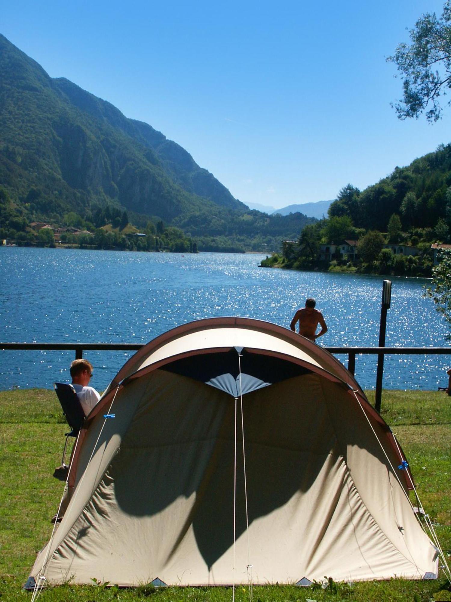 Camping Al Lago Ledro Pieve Di Ledro Exterior foto